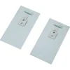 Haceka ophangset spiegel 2 stuks max. 9.6 kg 8 x 16 cm metaal