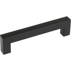 Geen Handgreep Eddy zwart RVS 128 mm