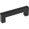 Geen Handgreep Eddy zwart RVS 96 mm