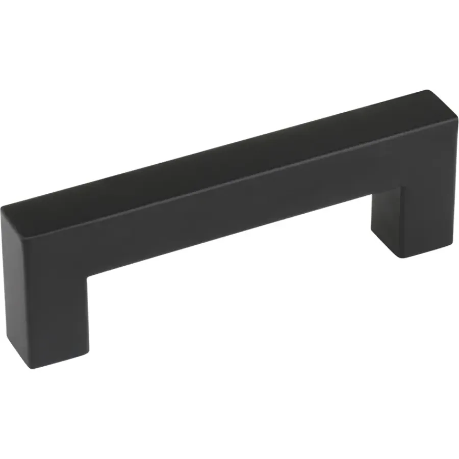 Geen Handgreep Eddy zwart RVS 96 mm