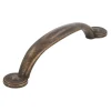Siro Handgreep Fleur messing antiek 96mm