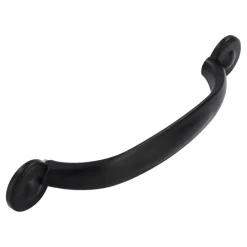 Siro Handgreep Fleur zwart 96mm