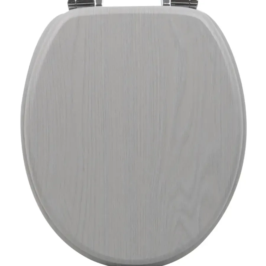 Handson Antero wc bril mdf houtlook grijs met softclose