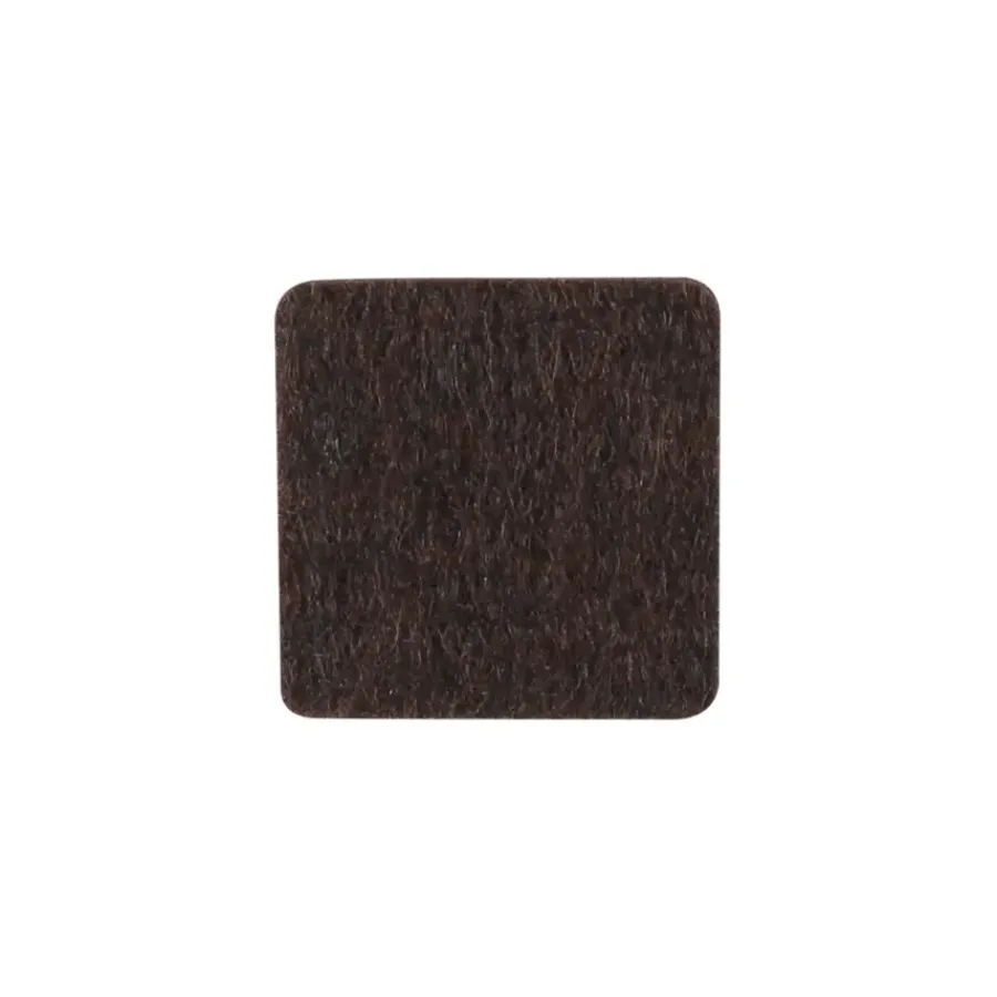 Handson anti krasvilt 25x25 mm bruin 9 stuks