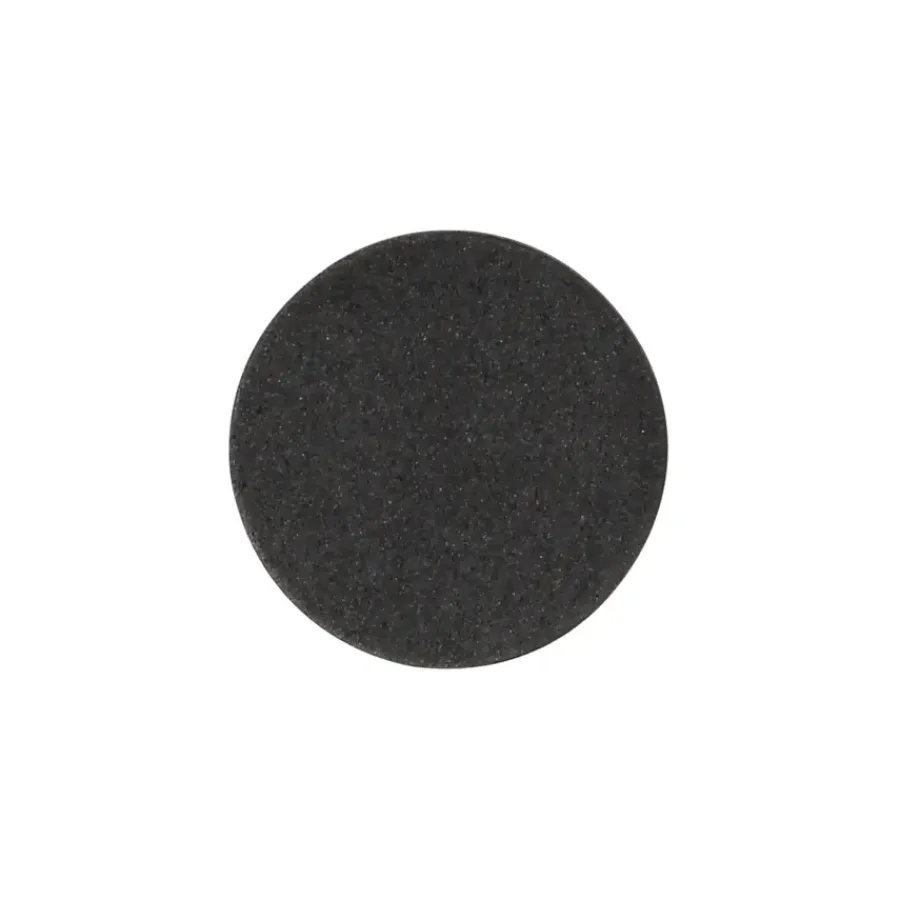Handson anti slip rubber Ø22 mm zwart 12 stuks