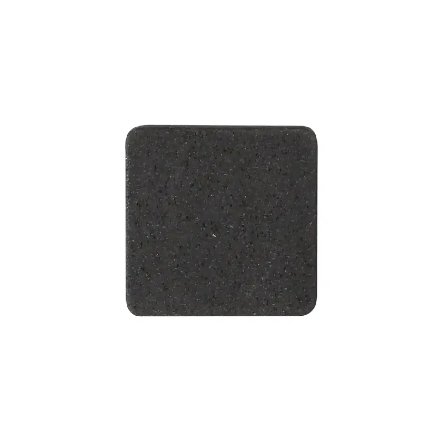 Handson anti slip rubber 25x25 mm zwart 9 stuks