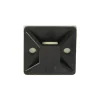 HANDSON bevestigingsplaat voor bindband zwart (10 stuks)