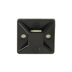 HANDSON bevestigingsplaat voor bindband zwart (10 stuks)