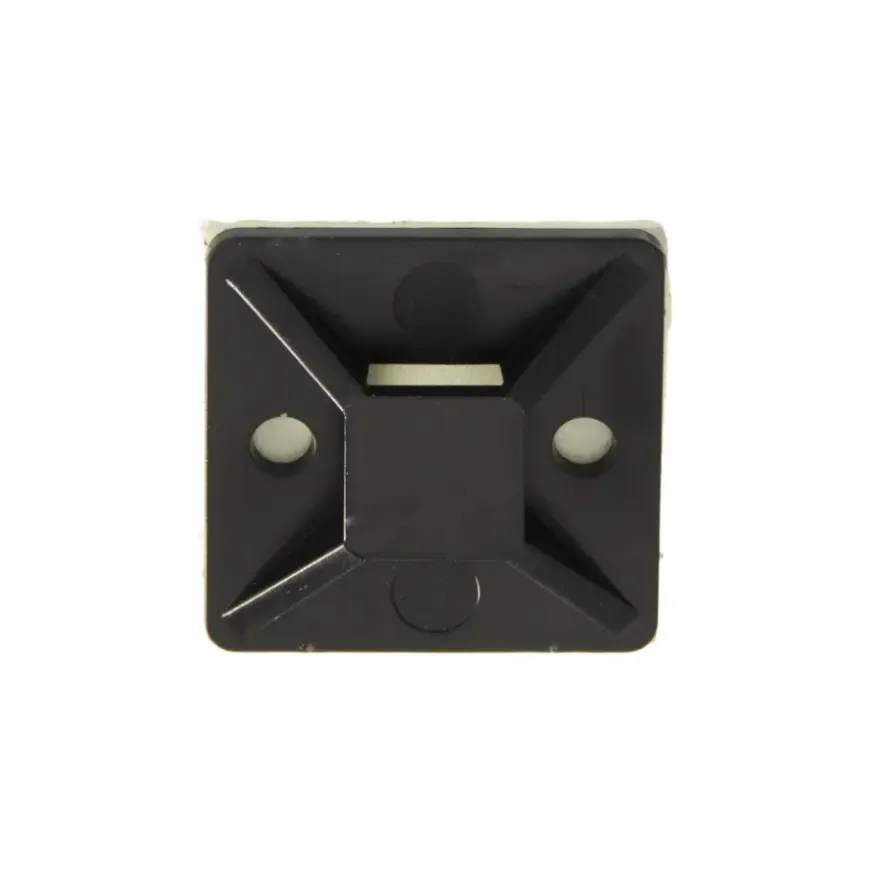 HANDSON bevestigingsplaat voor bindband zwart (10 stuks)