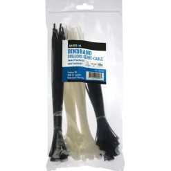 Handson Bindband Naturel/ Zwart Mix 150 stuks