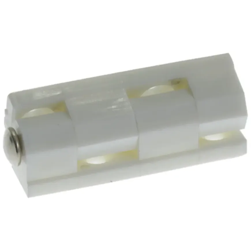 HANDSON Blokscharnier 44 mm wit gelakt - 4 stuks