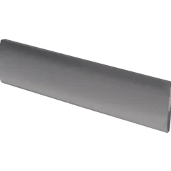 Handson brievenbusklep met borstel RVS blinde bevestiging