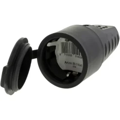 Handson contrastekker rubber zwart