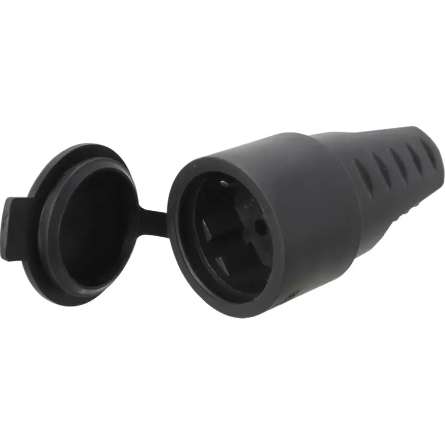 Handson contrastekker rubber zwart