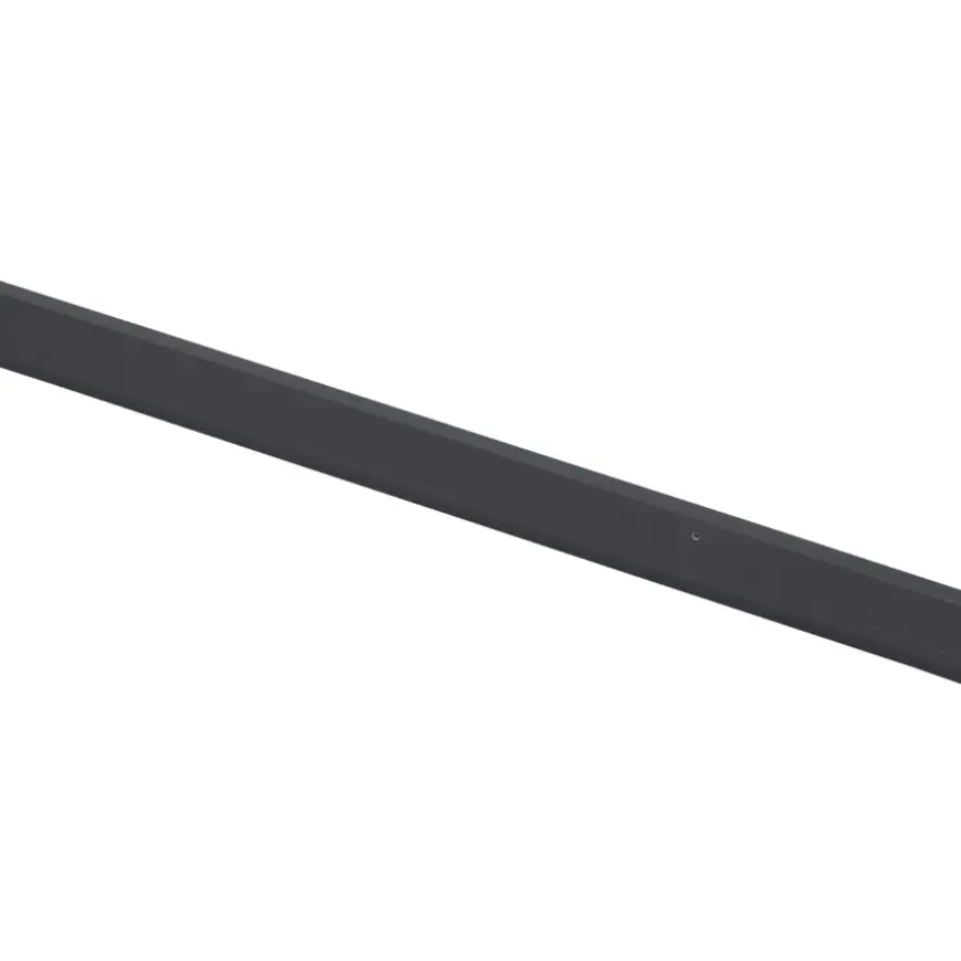 Handson inbouw tochtstrip in PVC 231,5 cm zwart