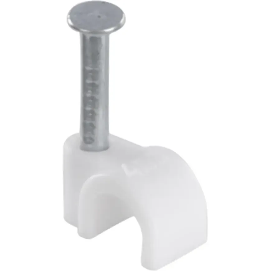 HANDSON kabelclip rond wit 4mm (25 stuks)