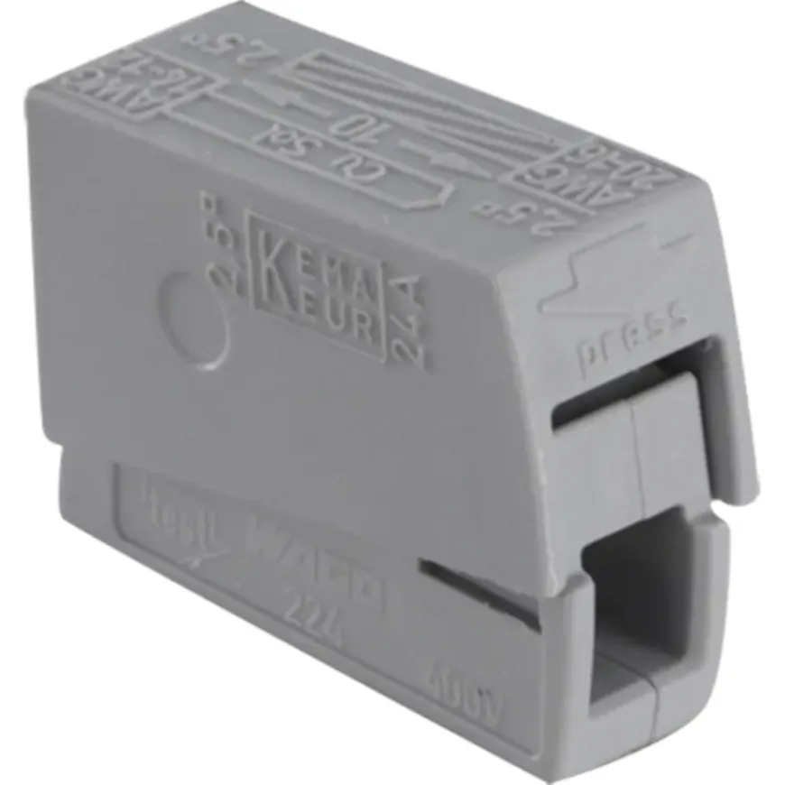 Handson Kroonklem 1-polig 5 stuks