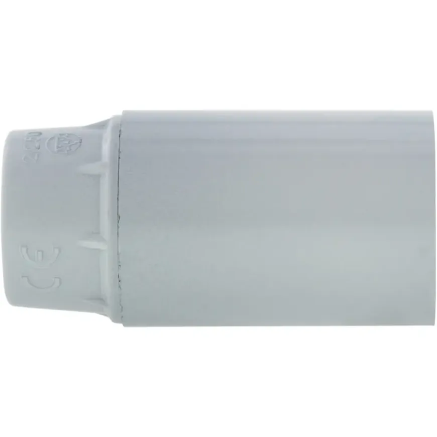 Handson lampfitting E14 glad wit