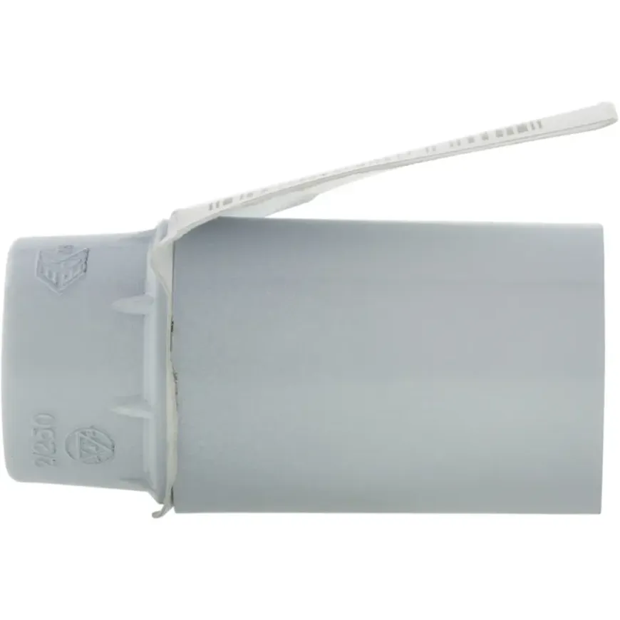 Handson lampfitting E14 glad wit