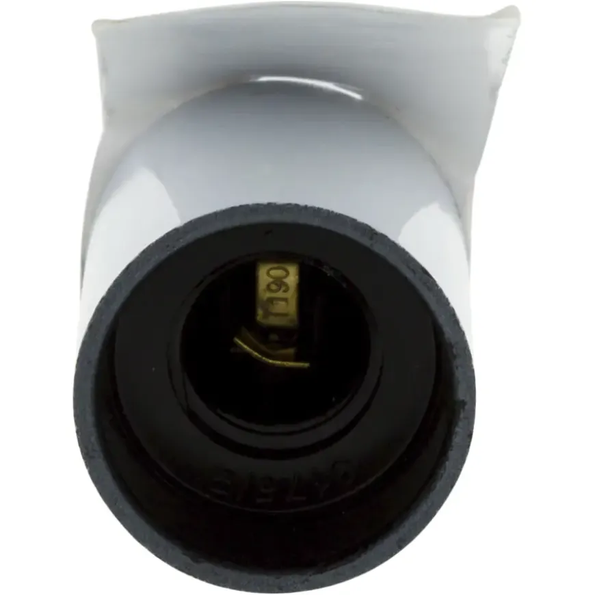 Handson lampfitting E14 glad wit