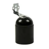 Handson lampfitting E27 haakse beugel zwart