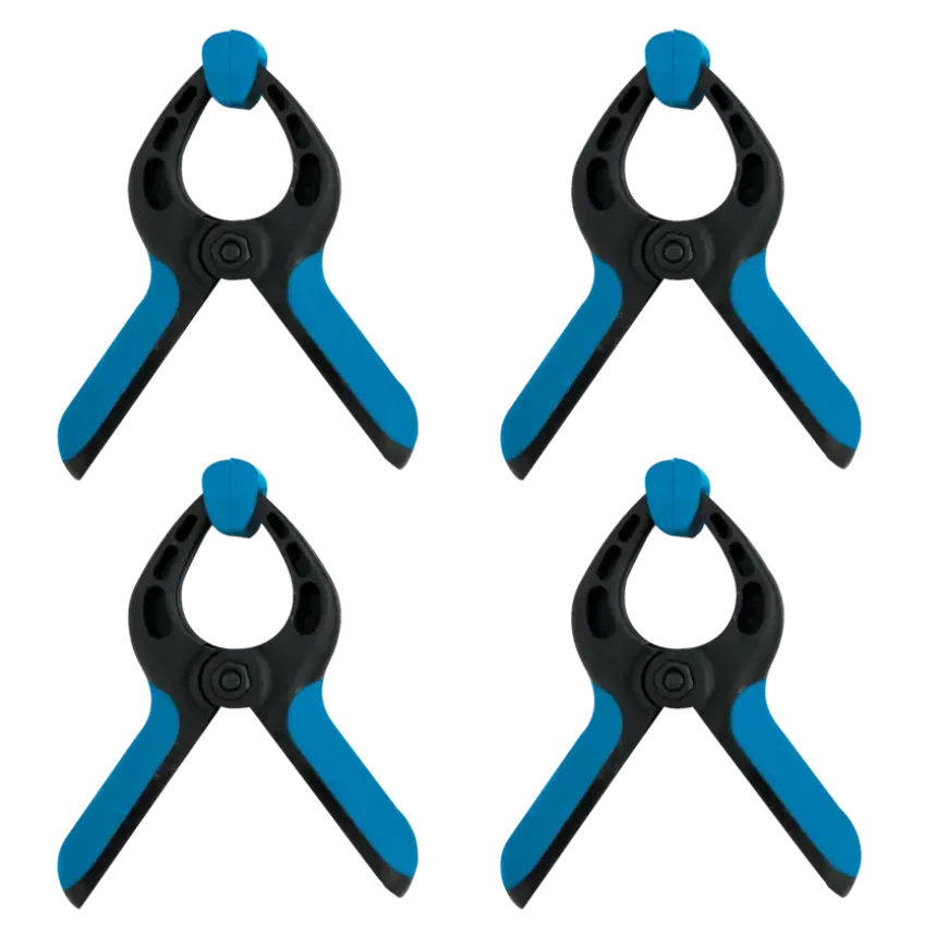 Handson Lijmklemmen met veer 2,5 cm