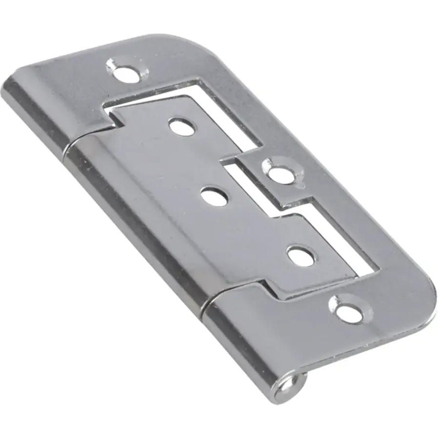 Handson Louvredeurscharnier 75x35 mm vernikkeld - 2 stuks
