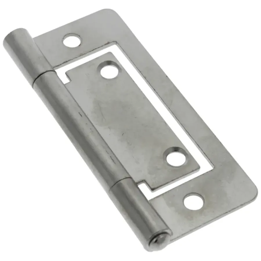 Handson Louvredeurscharnier 75x35 mm vernikkeld - 2 stuks