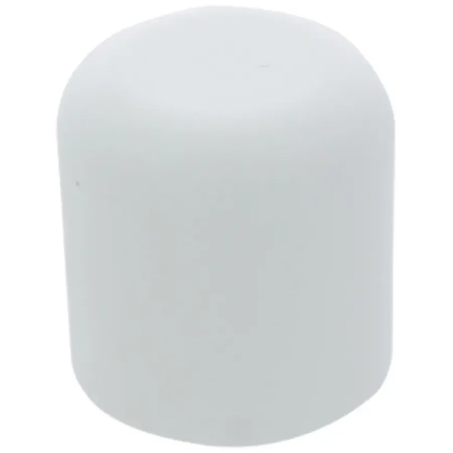 Handson meubeldop rond wit 19 mm 4 stuks