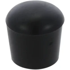 Handson meubeldop rond zwart 16 mm 4 stuks