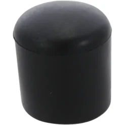 Handson meubeldop rond zwart 22 mm 4 stuks