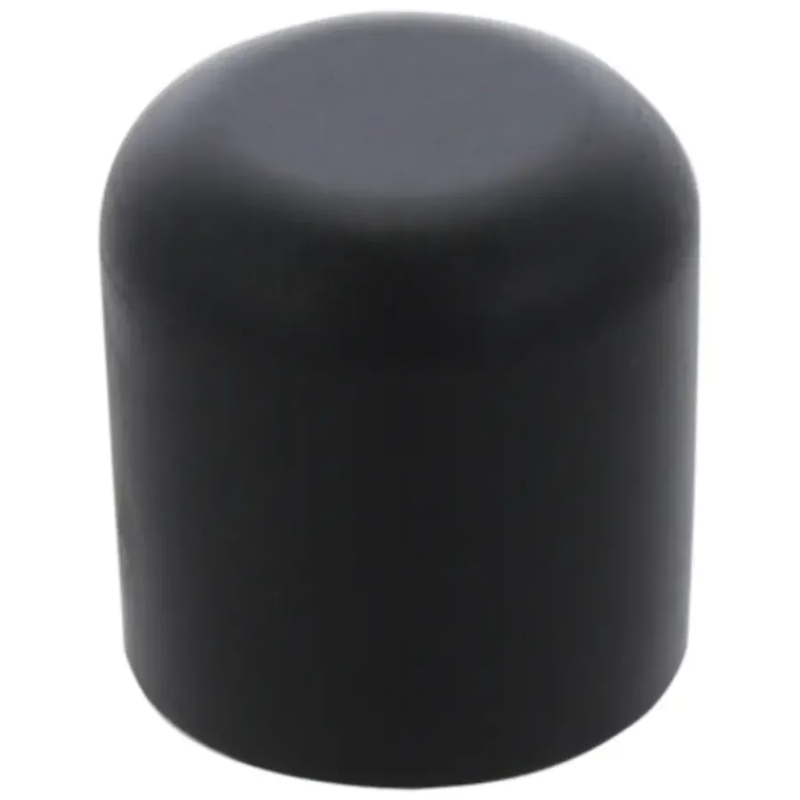 Handson meubeldop rond zwart 19 mm 4 stuks