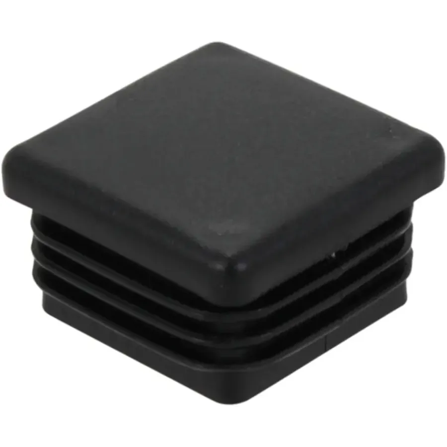 Handson meubeldop vierkant zwart 30 mm 4 stuks