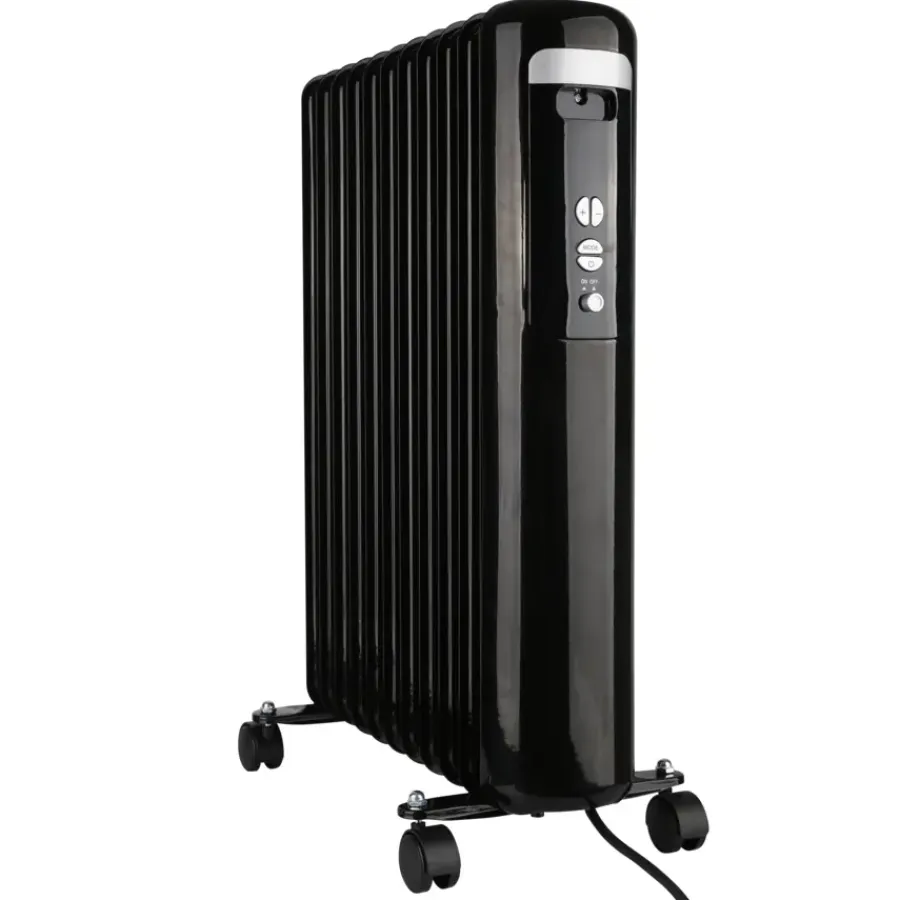 Handson olieradiator 2500 W zwart