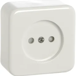 Handson Opbouw wandcontactdoos met schakelaar wit