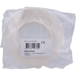 Handson Plafondring 138 mm Gat 60 mm Wit
