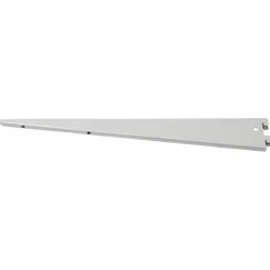 Handson plankdrager dubbel mat zilver 37 cm