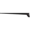 Handson plankdrager enkel mat zwart 25 cm