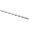 Handson rail enkel mat zilver 200 cm (2 stuks)