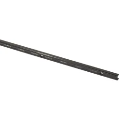Handson rail enkel mat zwart 100 cm (2 stuks)