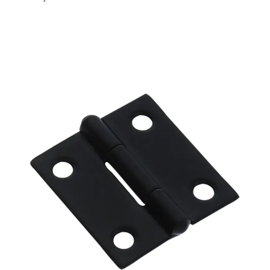 HANDSON Scharnier met vaste pen 40x32 mm zwart - 2 stuks