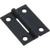 HANDSON Scharnier met vaste pen 50x39 mm zwart - 2 stuks
