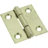 HANDSON Scharnier 40x32 mm vermessingd - 2 stuks