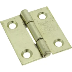 HANDSON Scharnier 40x32 mm vermessingd - 2 stuks