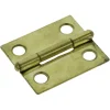 HANDSON Scharnier 30x26mm vermessingd - 2 stuks