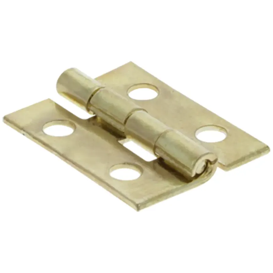 HANDSON Scharnier 19x15 mm vermessingd