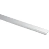 Handson slijtstrip aluminium 93 cm met rubber kraal