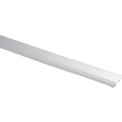 Handson slijtstrip aluminium 93 cm met rubber kraal