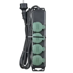 Handson Stekkerdoos 4-voudig RA IP44 3 Meter