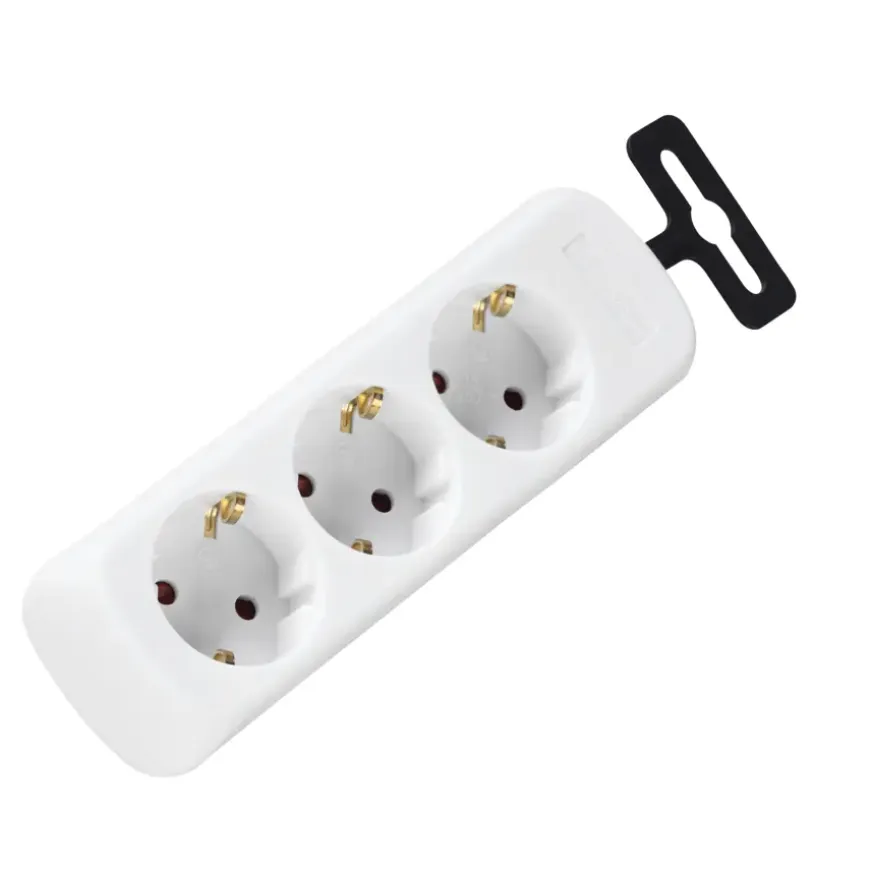 Handson Stekkerdoos 3-voudig RA Wit